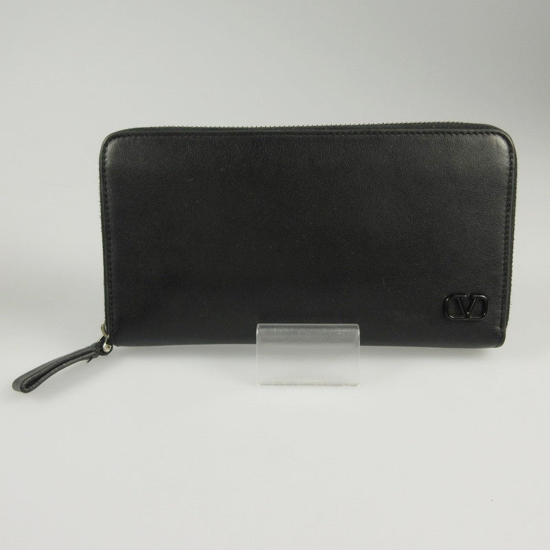 【中古】Valentino | ヴァレンチノ Vロゴシグネチャーウォレット 長財布 2Y2P0570ZQU