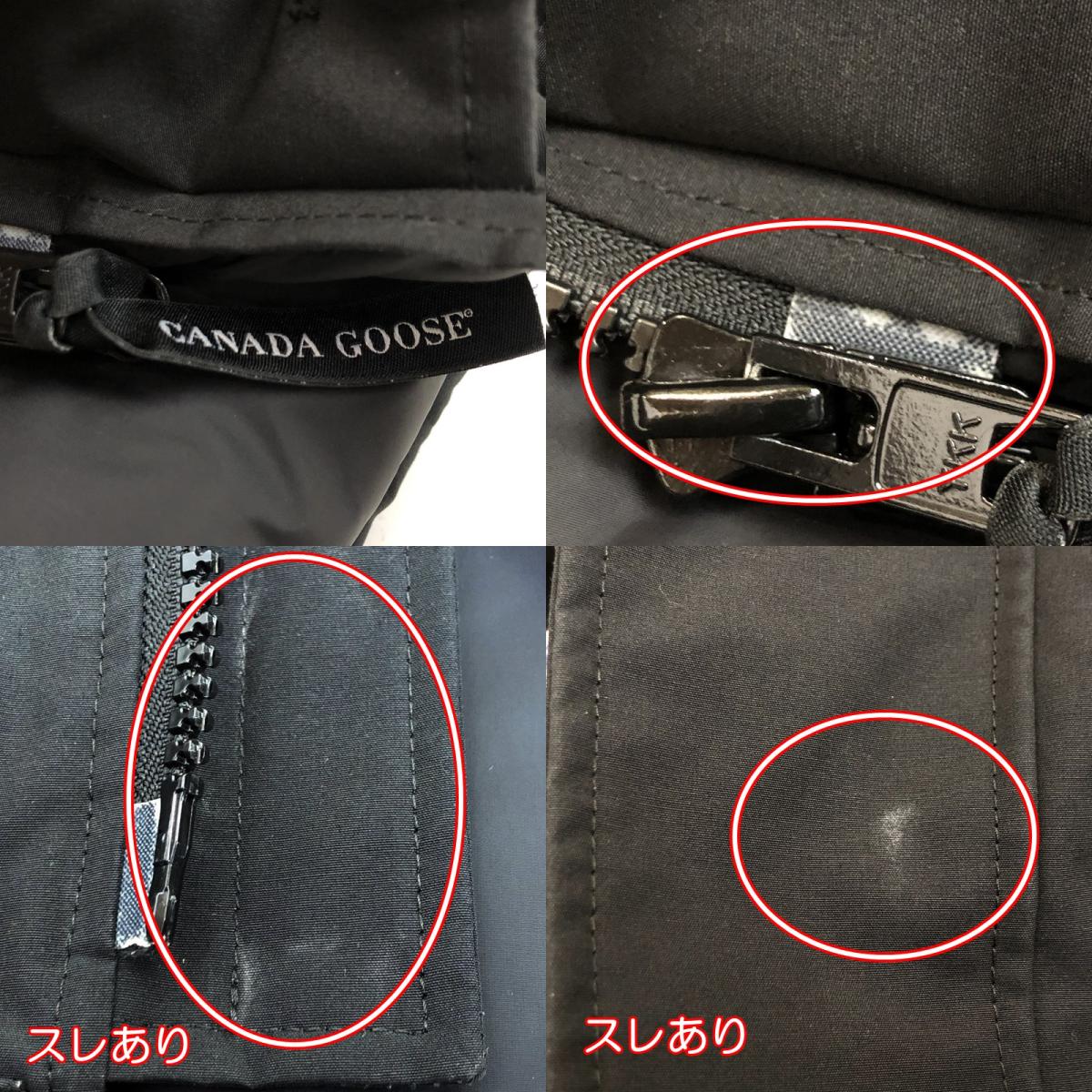 【中古】CANADA GOOSE | カナダグース JASPER PARKER ダウンジャケット 3438JM ブラック サイズ:M