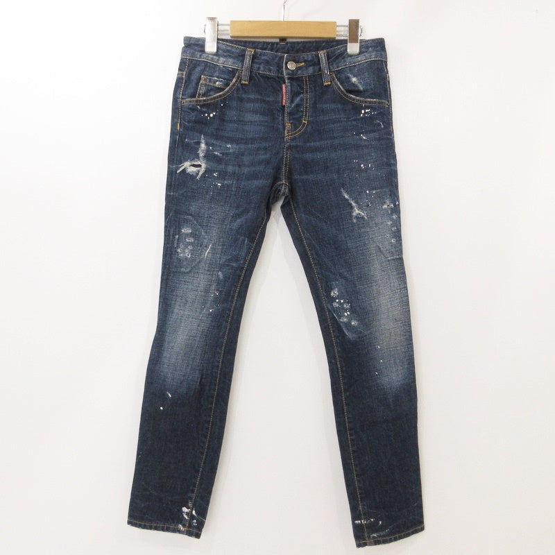 【中古】DSQUARED2 | ディースクエアード デニムパンツ ブルー サイズ:38