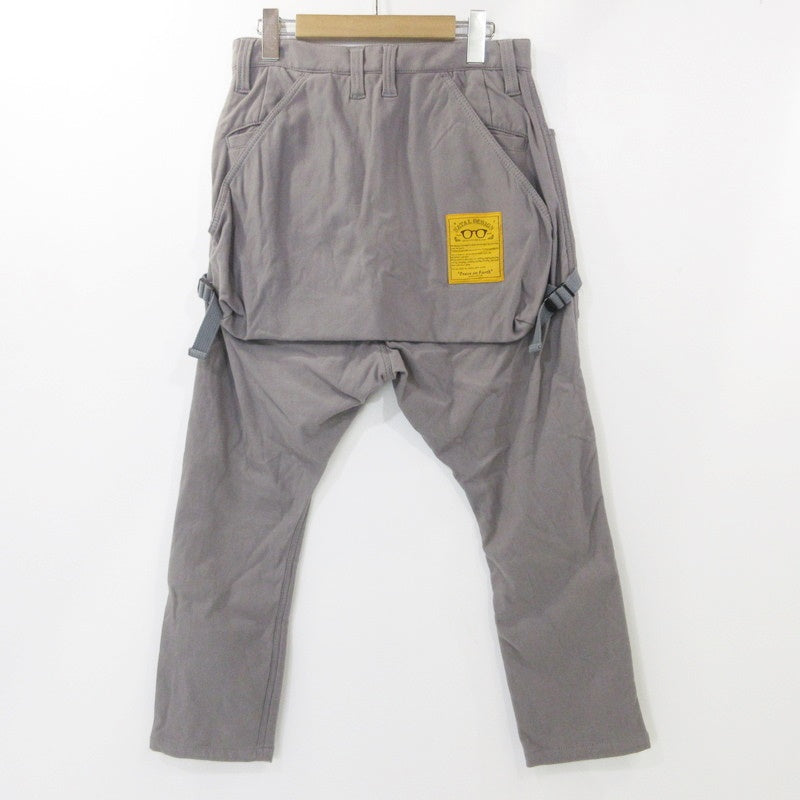 【中古】NATAL DESIGN | ネイタルデザイン HUNTER SQUARE PANTS パンツ グレー サイズ:S