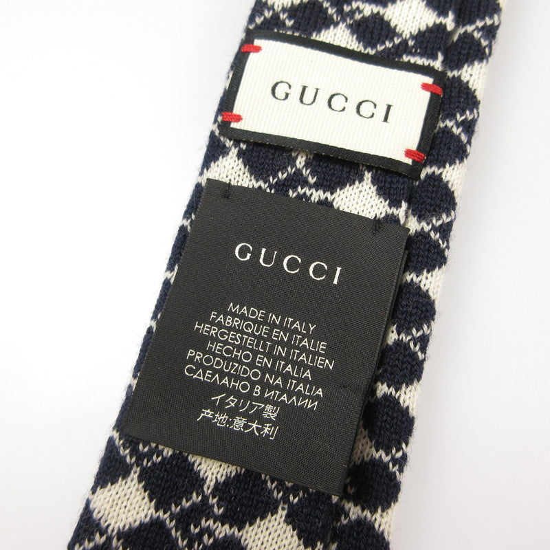 【中古】GUCCI | グッチ GG柄ニットタイ ネクタイ 522031 国内正規品
