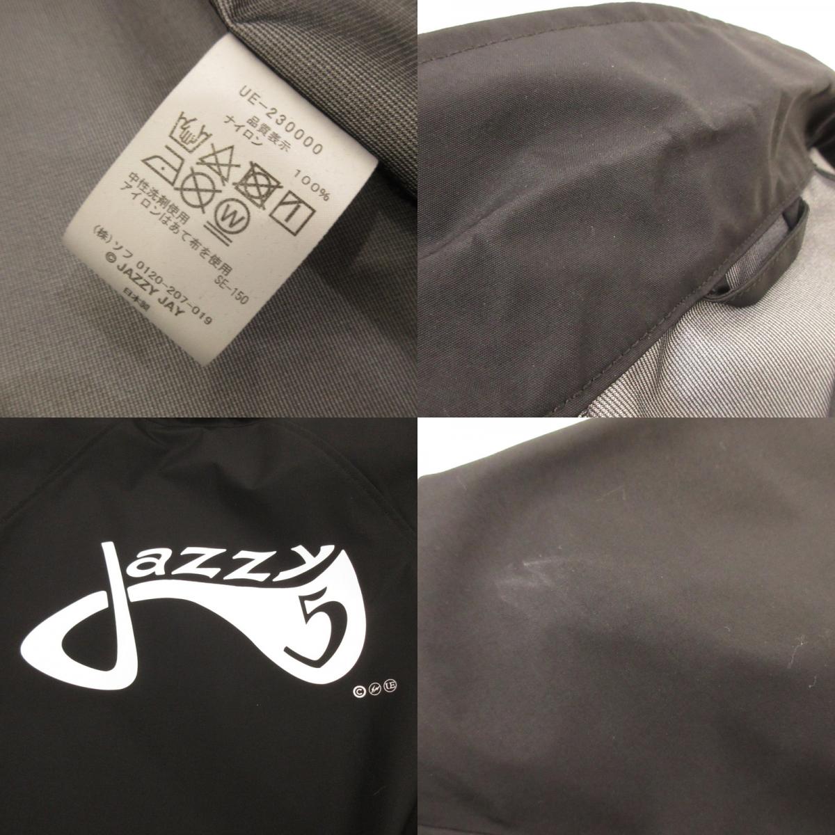 【中古】uniform experiment | ユニフォームエクスペリメント FRAGMENT JAZZY 5 COACH JACKET その他アウター UE-23000 ブラック サイズ:1