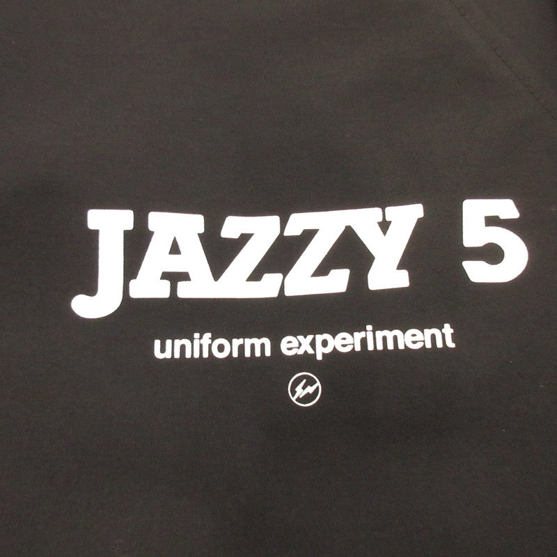 【中古】uniform experiment | ユニフォームエクスペリメント FRAGMENT JAZZY 5 COACH JACKET その他アウター UE-23000 ブラック サイズ:1