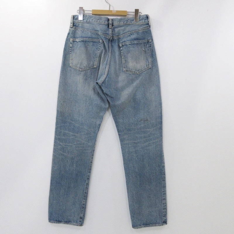 【中古】MINEDENIM | マインデニム L.Straight 5pocket USS デニムパンツ 2403-1001-86-302 ライトブルー