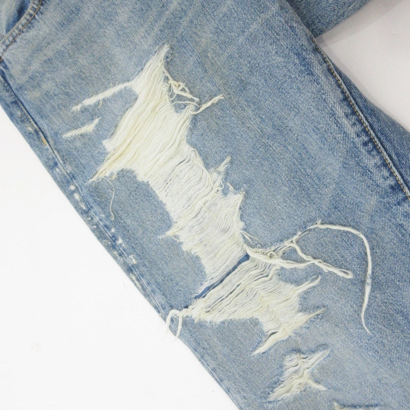 【中古】MINEDENIM | マインデニム L.Straight 5pocket USS デニムパンツ 2403-1001-86-302 ライトブルー