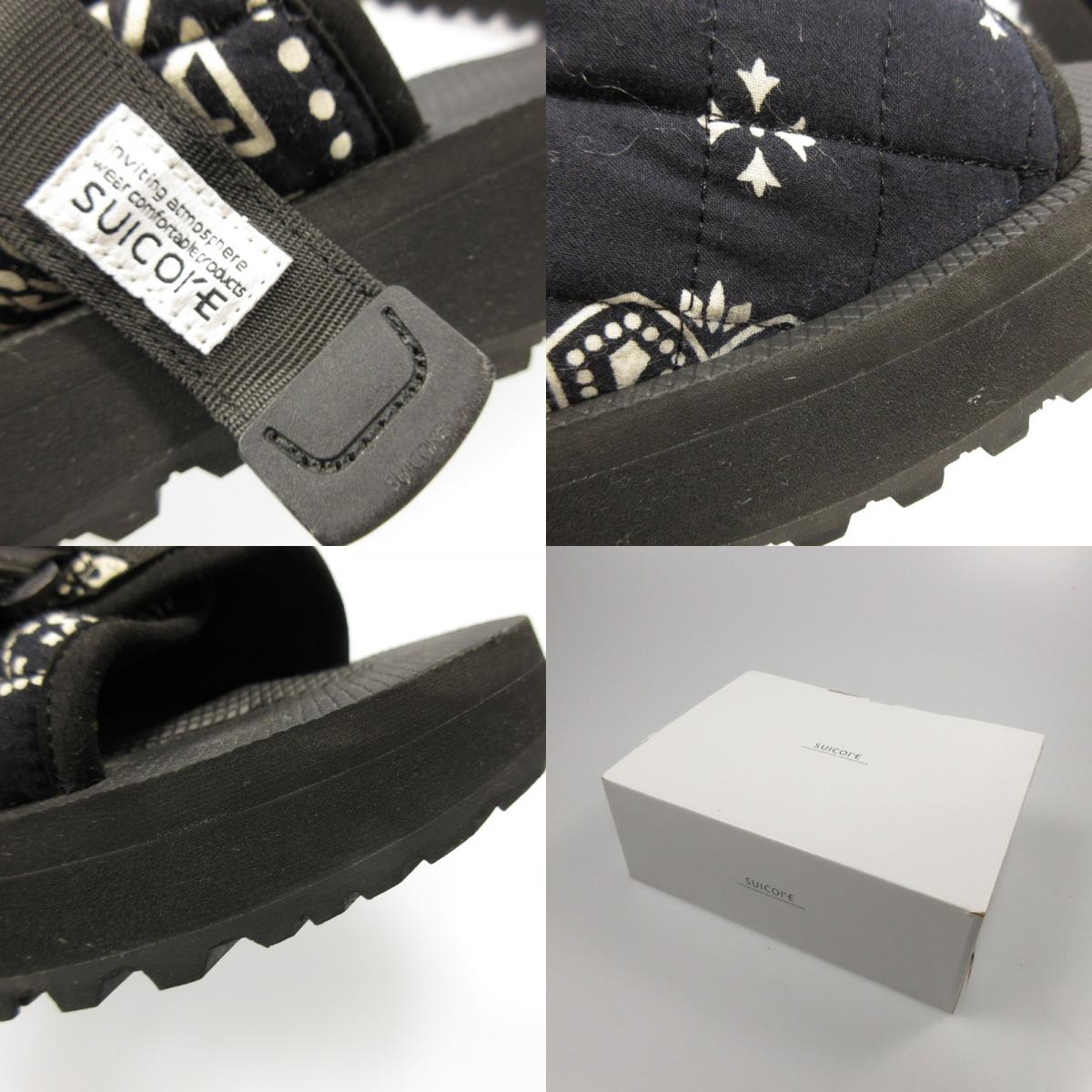 【中古】MIYAGIHIDETAKA | ミヤギヒデタカ サンダル 785-3993205 US9(27.0cm程度) ブラック