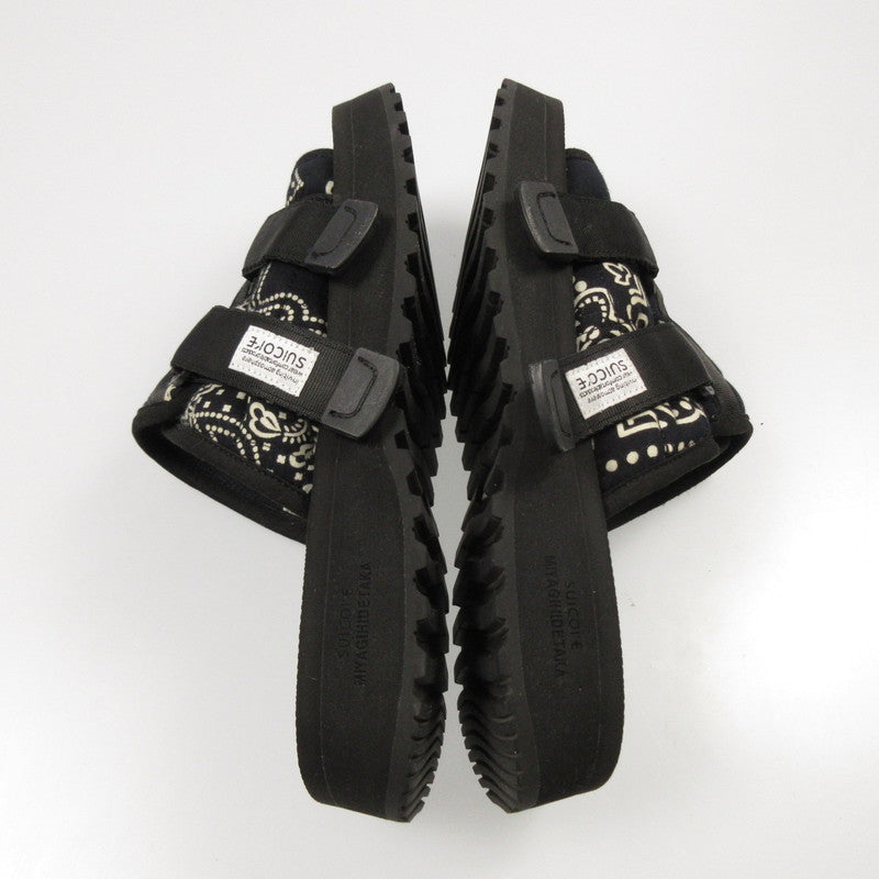 【中古】MIYAGIHIDETAKA | ミヤギヒデタカ サンダル 785-3993205 US9(27.0cm程度) ブラック