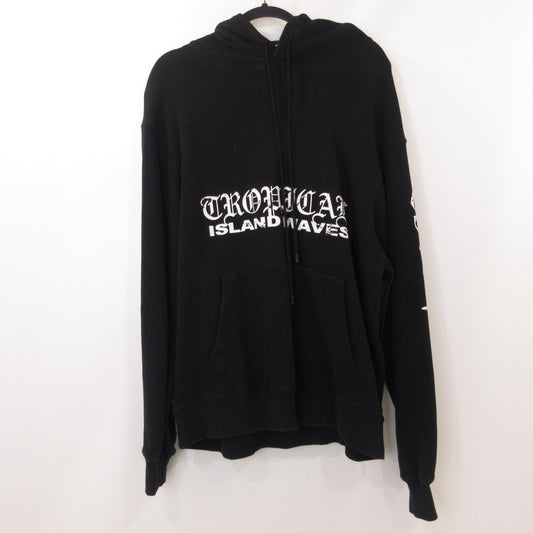【中古】STAMPD | スタンプドゥ ISLAND WAVES パーカー SDM2854HD 2021S/S ブラック