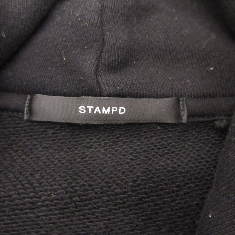 【中古】STAMPD | スタンプドゥ ISLAND WAVES パーカー SDM2854HD 2021S/S ブラック