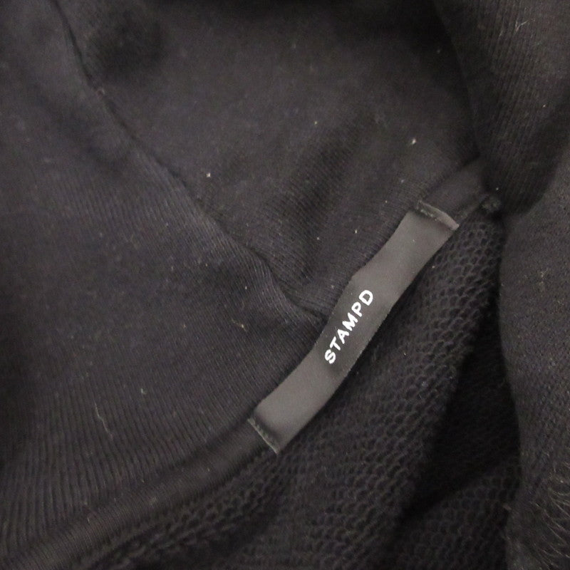 【中古】STAMPD | スタンプドゥ ISLAND WAVES パーカー SDM2854HD 2021S/S ブラック