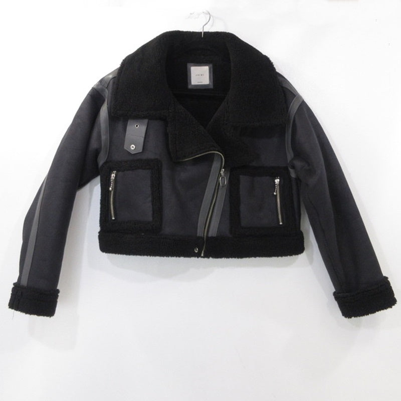 【中古】Juemi | ジュエミ Seam Tape Short Mouton Jacket その他アウター 2910401 ブラック