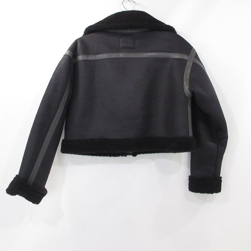 【中古】Juemi | ジュエミ Seam Tape Short Mouton Jacket その他アウター 2910401 ブラック