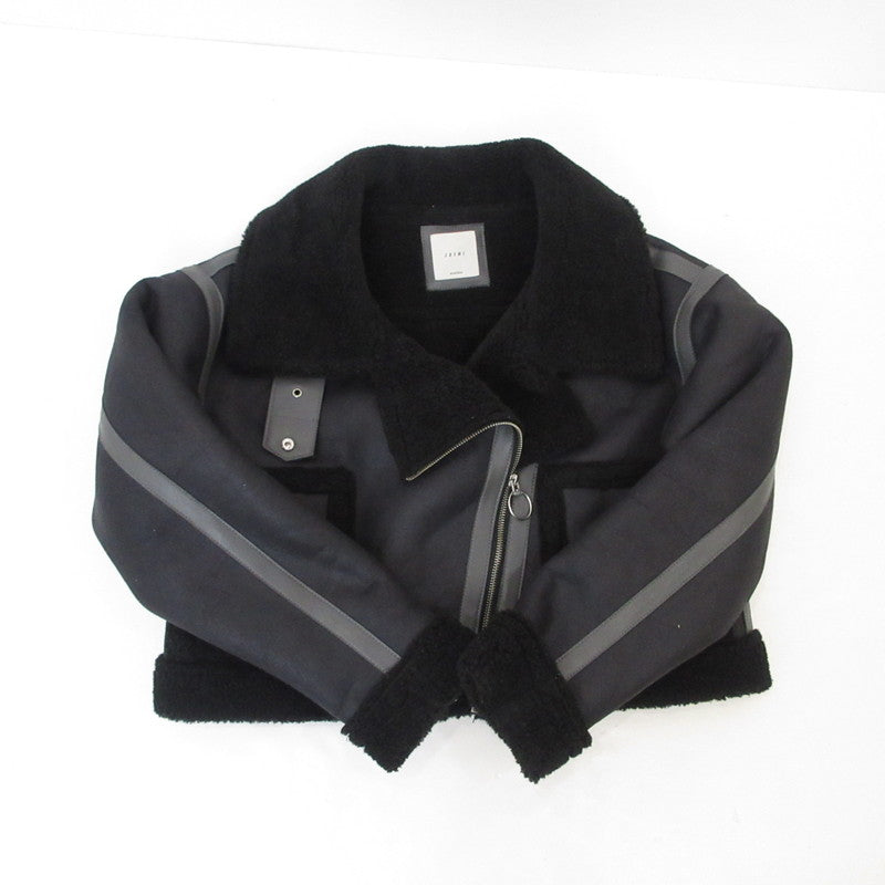 【中古】Juemi | ジュエミ Seam Tape Short Mouton Jacket その他アウター 2910401 ブラック