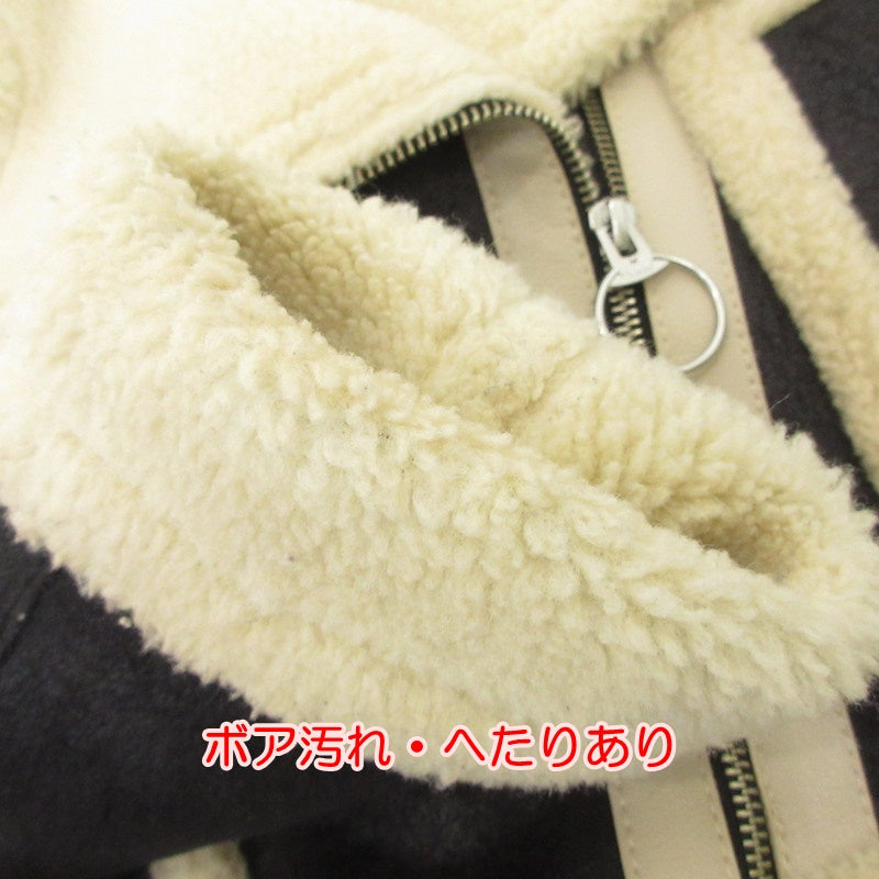 【中古】Juemi | ジュエミ Seam Tape Short Mouton Jacket その他アウター 2910401 ブラック