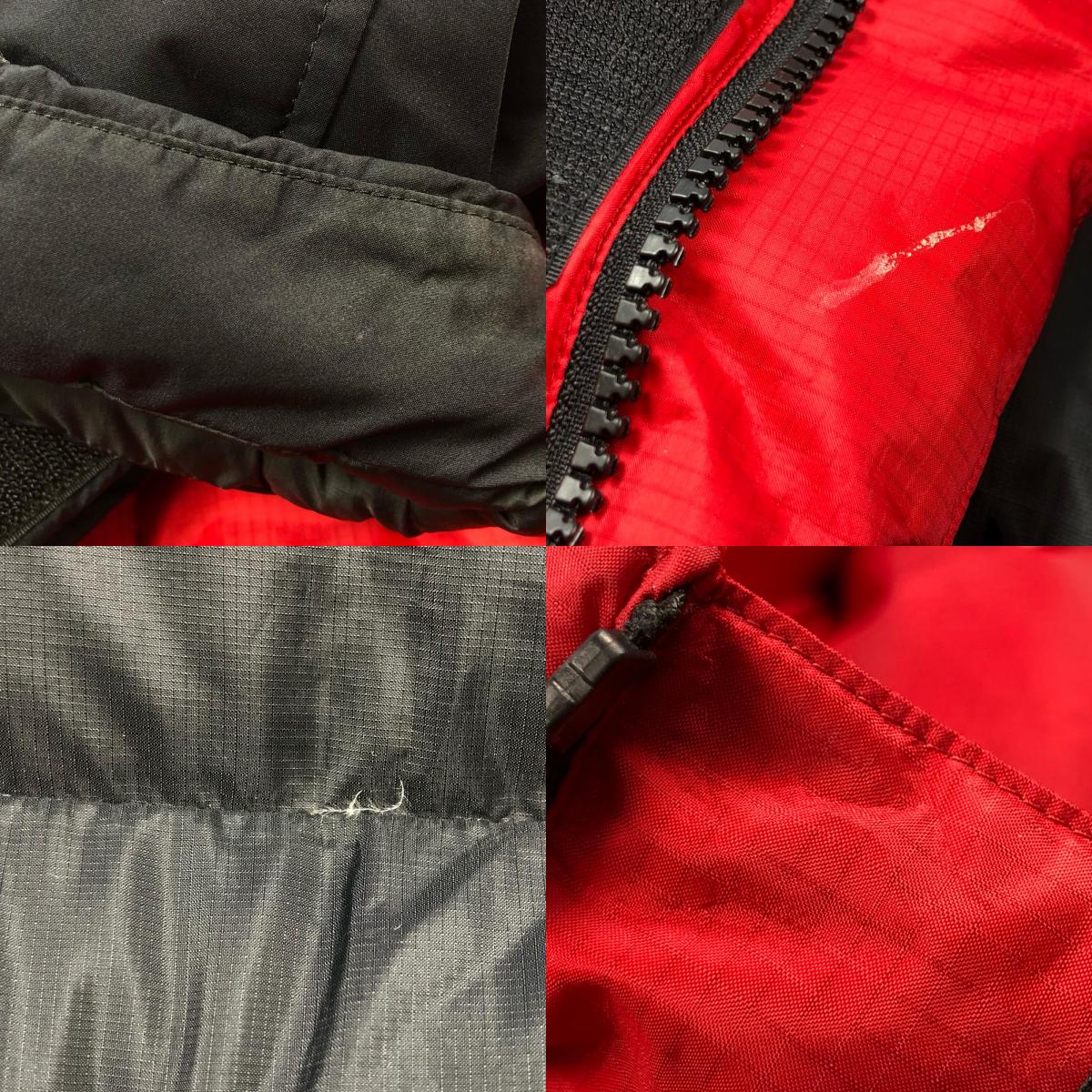 【中古】THE NORTH FACE | ザ・ノースフェイス Him Down Parka ダウンジャケット ND92031 レッド サイズ:L