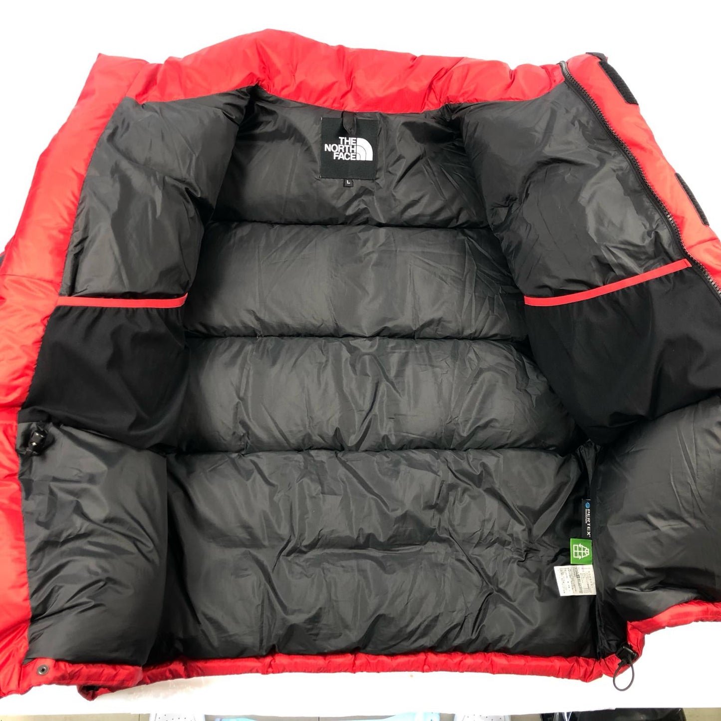 【中古】THE NORTH FACE | ザ・ノースフェイス Him Down Parka ダウンジャケット ND92031 レッド サイズ:L