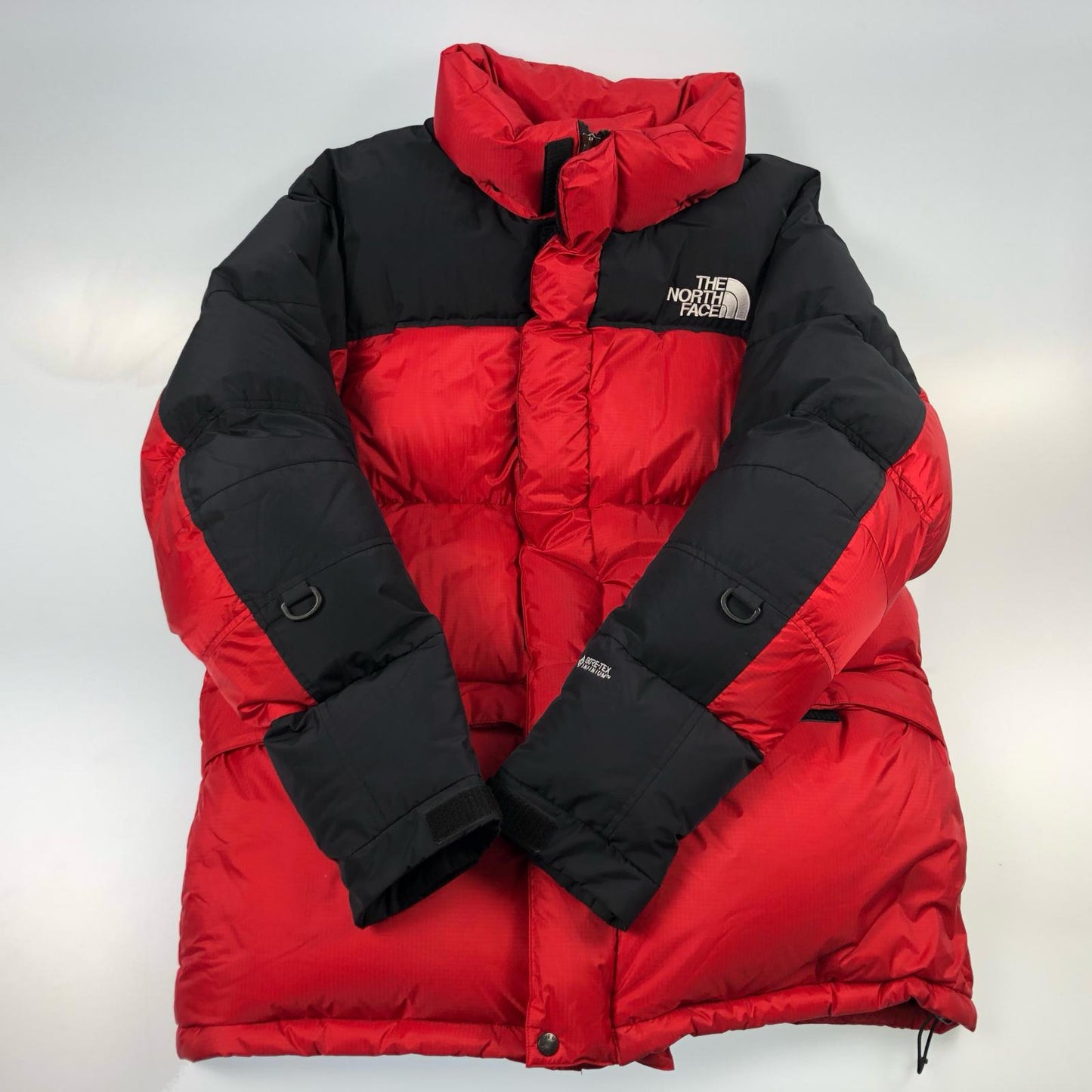 【中古】THE NORTH FACE | ザ・ノースフェイス Him Down Parka ダウンジャケット ND92031 レッド サイズ:L