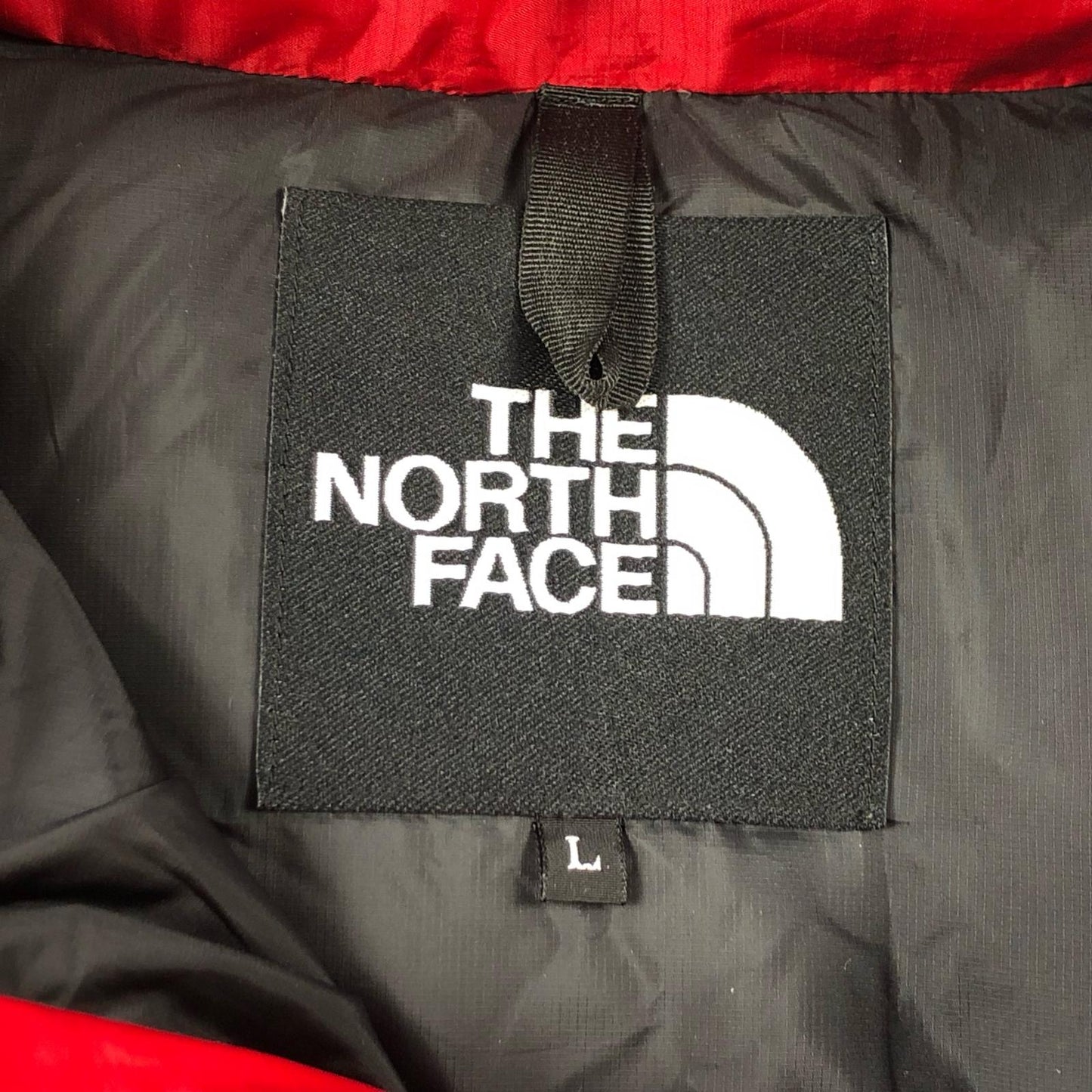 【中古】THE NORTH FACE | ザ・ノースフェイス Him Down Parka ダウンジャケット ND92031 レッド サイズ:L