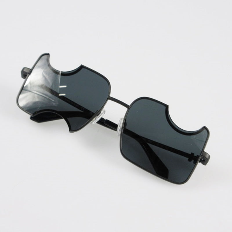 【中古】OFF-WHITE | オフホワイト Salvador サングラス OERI046F22MET0011007 ブラック