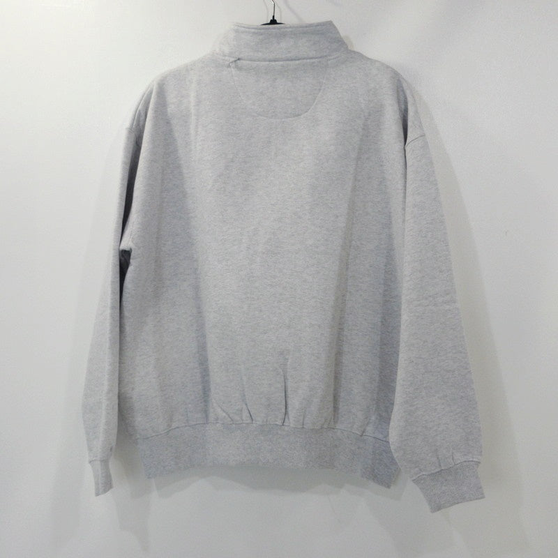 【中古】HUF | ハフ REGIONAL HALF ZIP FLEECE スウェット FL80051 グレー サイズ:M
