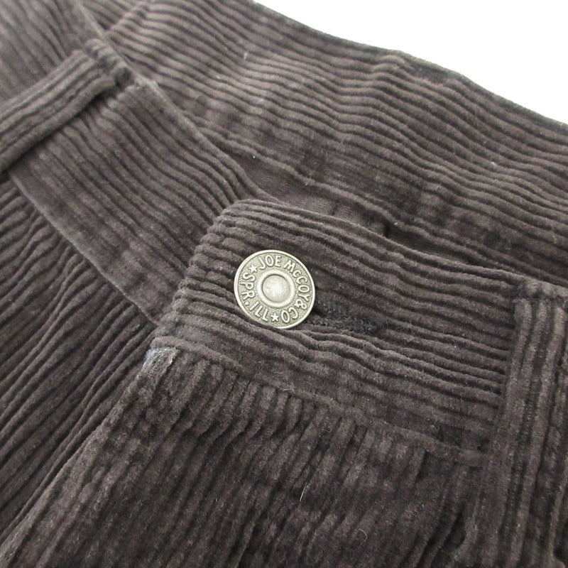 【中古】JOE McCOY | ジョーマッコイ Lot.906 CORDUROY TROUSERS パンツ MP22107 -