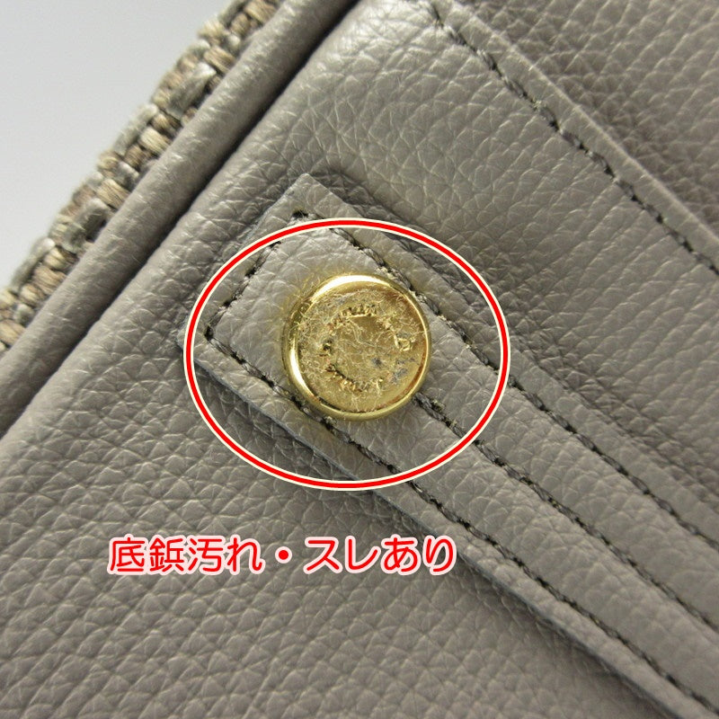 【中古】A.D.M.J | エーディーエムジェイ グラスマッタトート トートバッグ 20SA01013 グレー