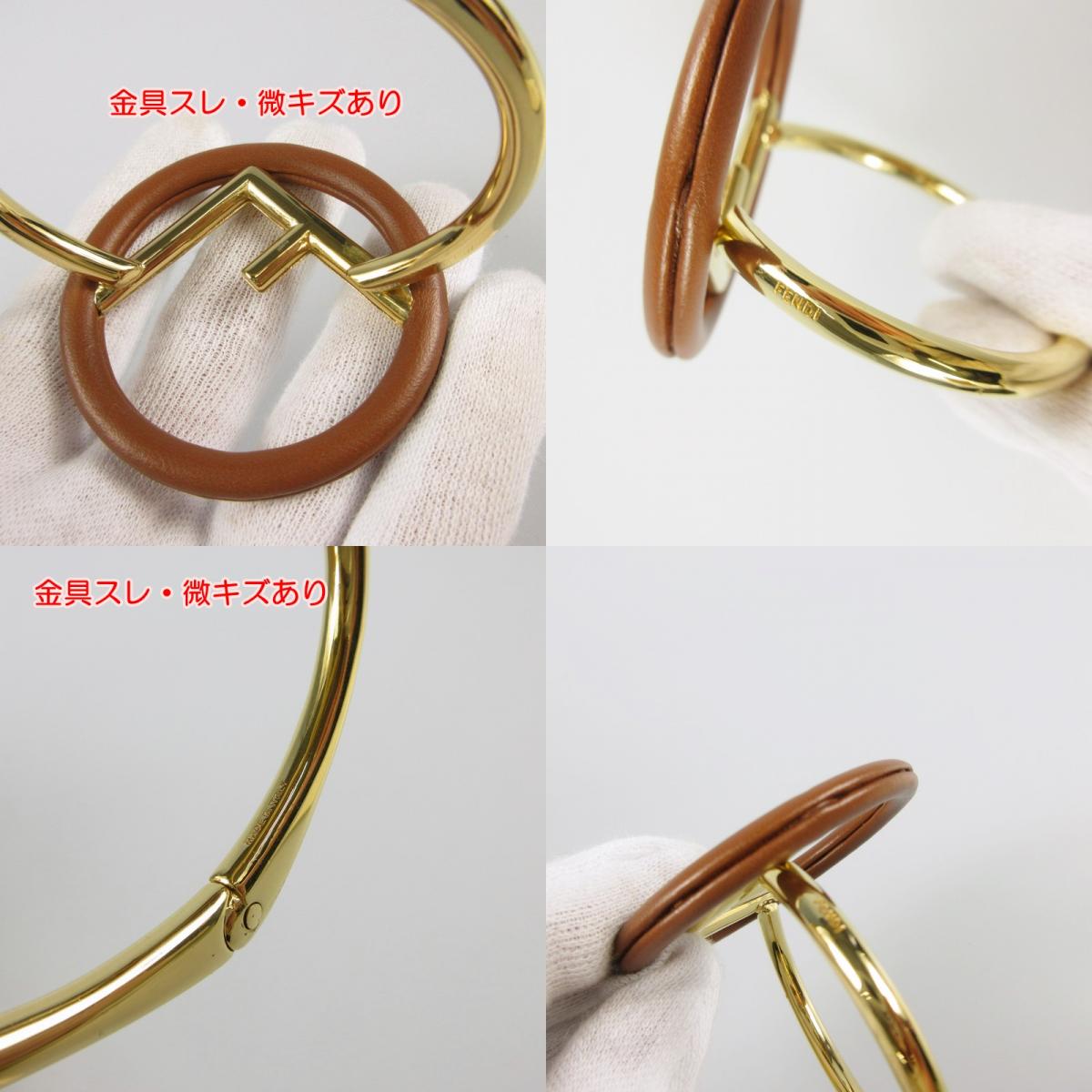 【中古】FENDI | フェンディ BRACCIALE LOGO METALLO ブレスレット 8AG733