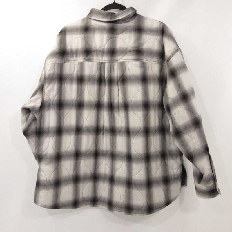 【中古】COOTIE | クーティー Ombre Check Quilting CPO Jacket その他アウター サイズ:M