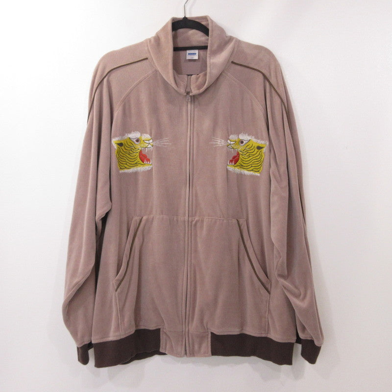 【中古】RADIALL | ラディアル STAND COLLARED SWEATSHIRT L/S ジャージ RAD-22AW-CUT012 ピンク サイズ:L