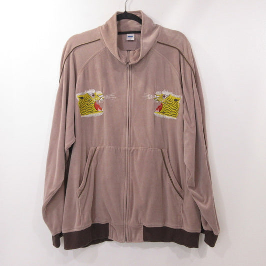 【中古】RADIALL | ラディアル STAND COLLARED SWEATSHIRT L/S ジャージ RAD-22AW-CUT012 ピンク サイズ:L