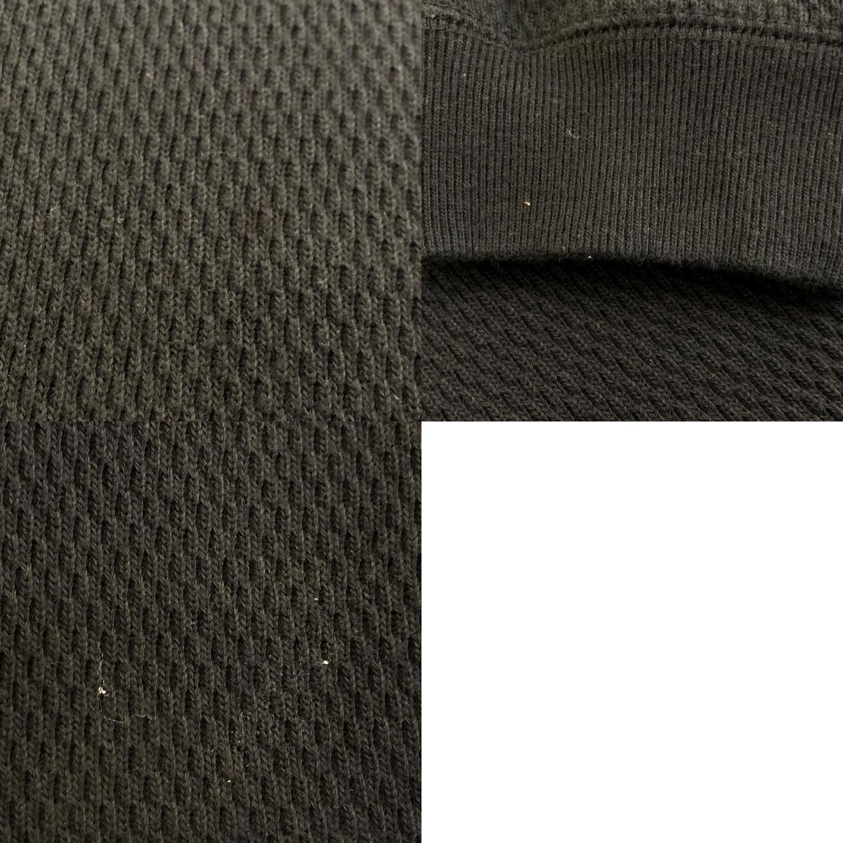 【中古】COOTIE | クーティー Heavy Honeycomb L/S Tee 長袖Tシャツ 2020A/W ブラック サイズ:M