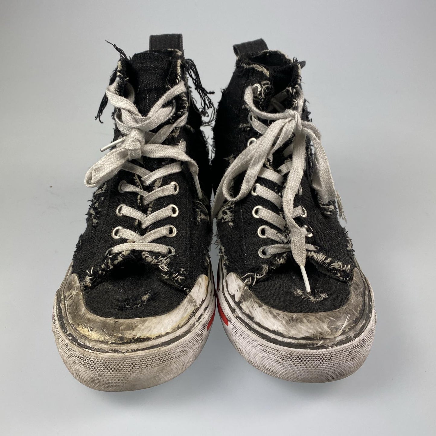 【中古】DIESEL | ディーゼル S-ATHOS MID スニーカー Y02879 ブラック 26.5cm