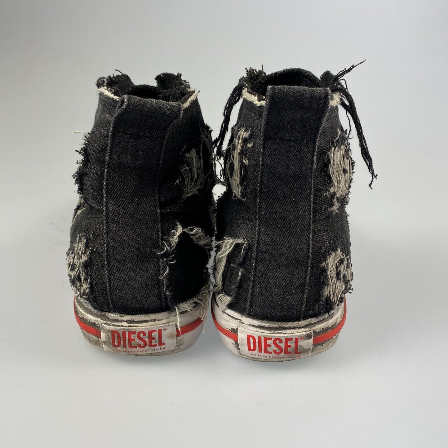 【中古】DIESEL | ディーゼル S-ATHOS MID スニーカー Y02879 ブラック 26.5cm