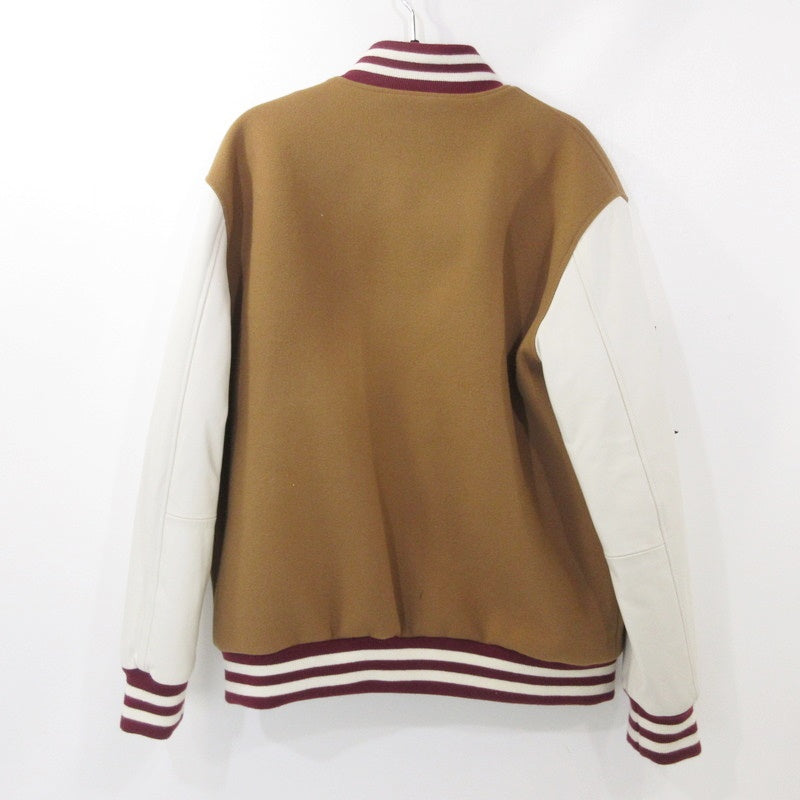 【中古】 VARCITY JACKET スタジャン MPD11W22 キャメル サイズ:XL