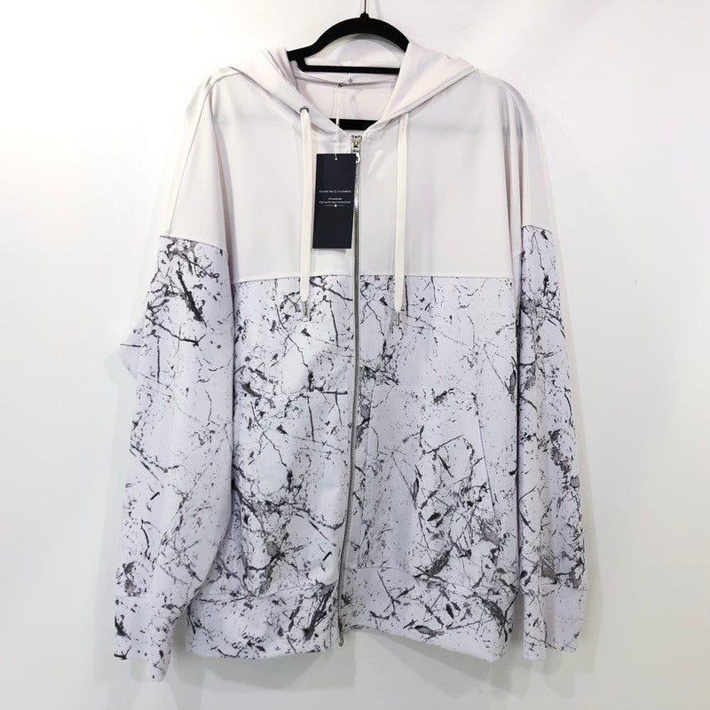【中古】RESOUND CLOTHING | リサウンドクロージング PAISLEY RUSH OVER ZIPUP HOODIE パーカー RC32-C-001 ホワイト サイズ:3
