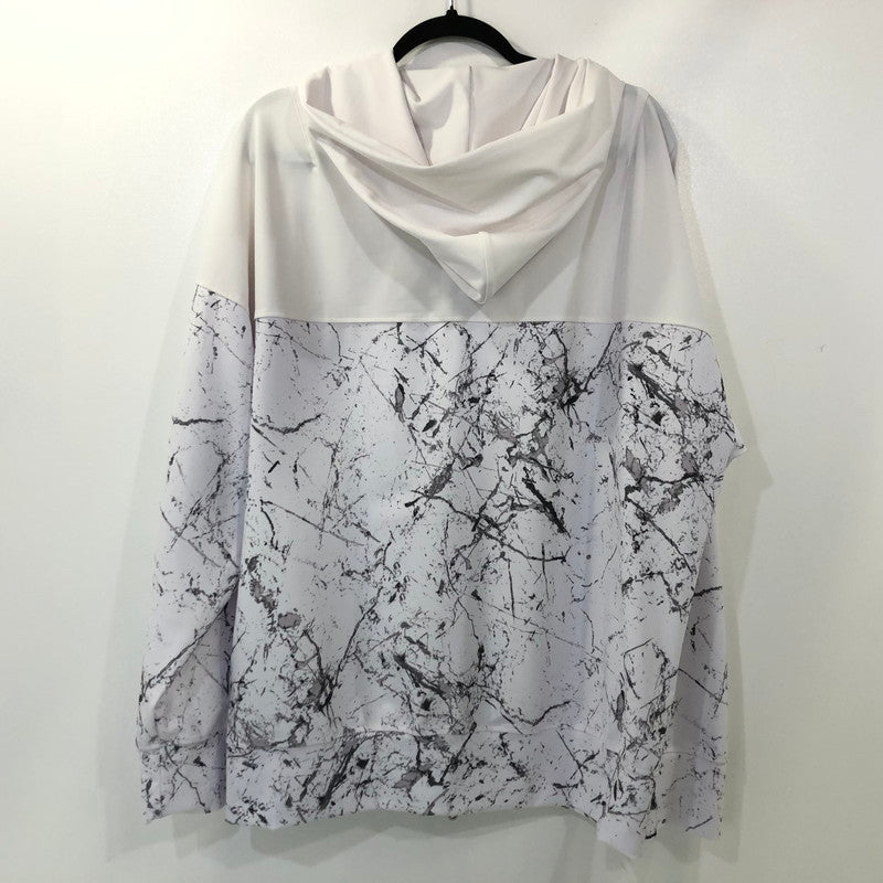 【中古】RESOUND CLOTHING | リサウンドクロージング PAISLEY RUSH OVER ZIPUP HOODIE パーカー RC32-C-001 ホワイト サイズ:3