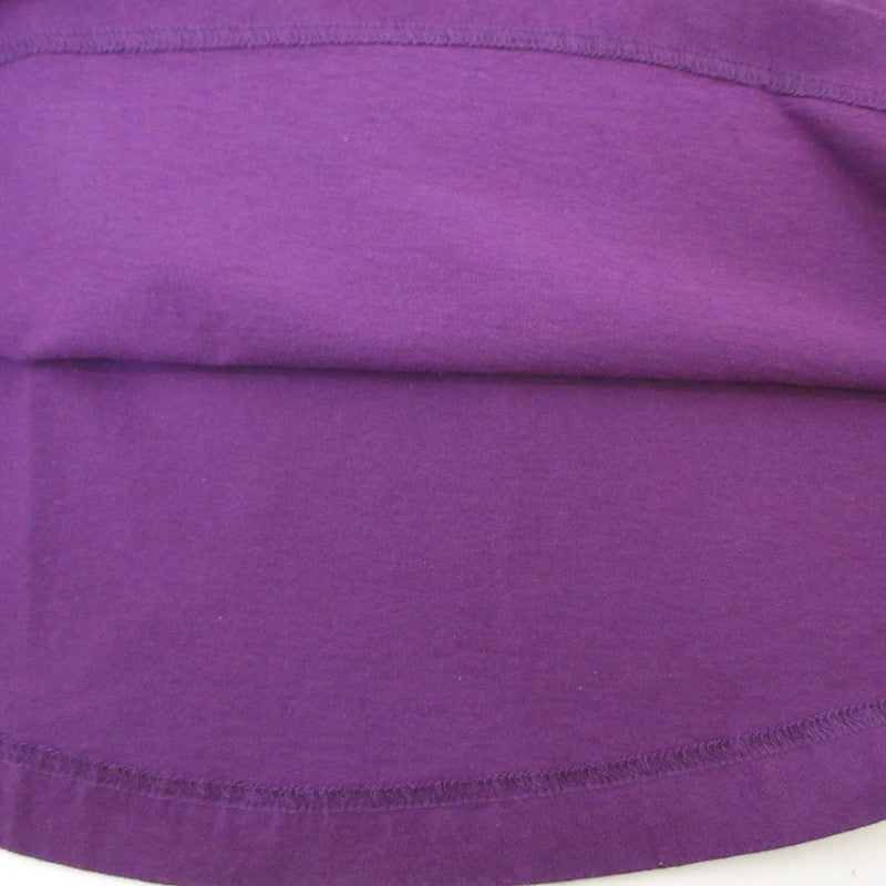 【中古】Palm Angels | パームエンジェルス BLURRY LOGO OVER TEE L/S 長袖Tシャツ PMAB001F21JER001 パープル サイズ:M