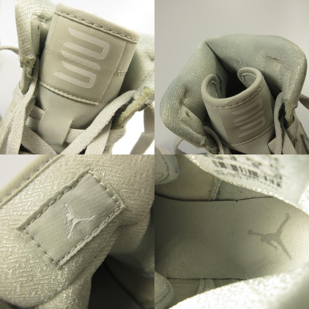 【中古】NIKE | ナイキ AIR JORDAN 1 RETRO HIGH SILVER ANNIVERSARY スニーカー 396009-001 グレー 29cm