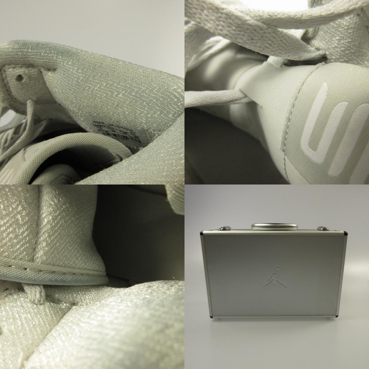 【中古】NIKE | ナイキ AIR JORDAN 1 RETRO HIGH SILVER ANNIVERSARY スニーカー 396009-001 グレー 29cm