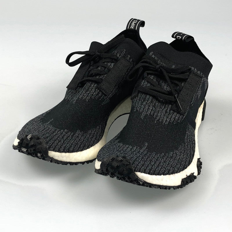 【中古】adidas | アディダス NMD RACER PRIMEKNIT スニーカー AQ0949 ブラック 25cm