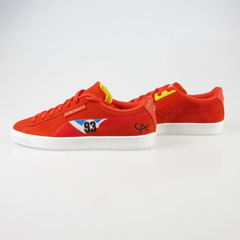 【中古】PUMA | プーマ SUEDE CALDER スニーカー 308184-01 レッド 28cm