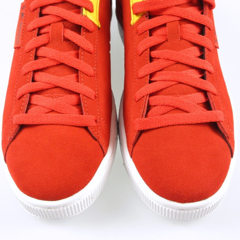 【中古】PUMA | プーマ SUEDE CALDER スニーカー 308184-01 レッド 28cm