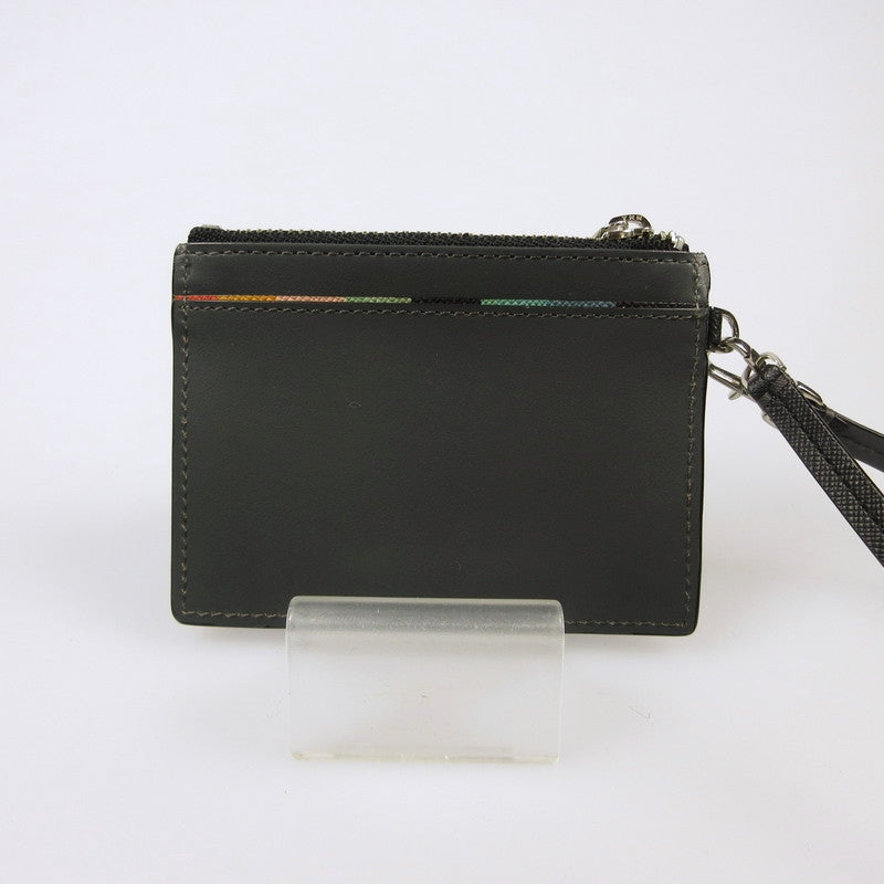 【中古】Paul Smith | ポール・スミス アーティストストライププラー コインケース 845011 W570 ブラック