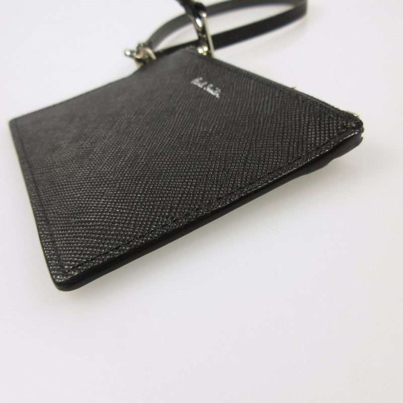 【中古】Paul Smith | ポール・スミス アーティストストライププラー コインケース 845011 W570 ブラック