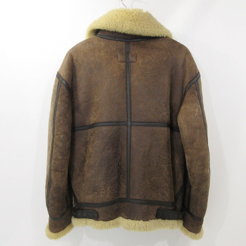 【中古】 B-3 ミリタリーコート 91M1106 ブラウン サイズ:M