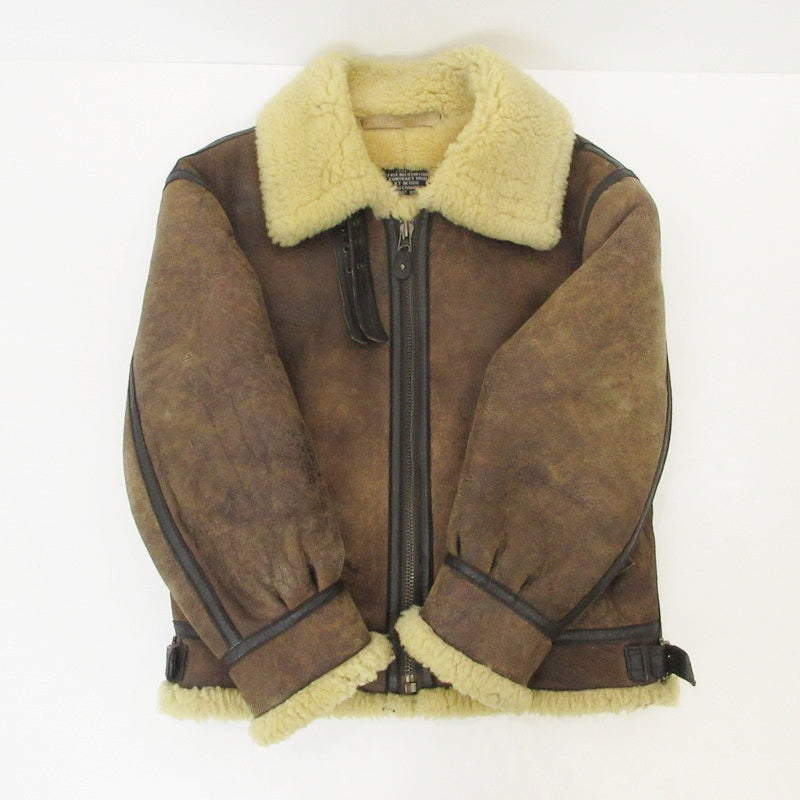 【中古】 B-3 ミリタリーコート 91M1106 ブラウン サイズ:M