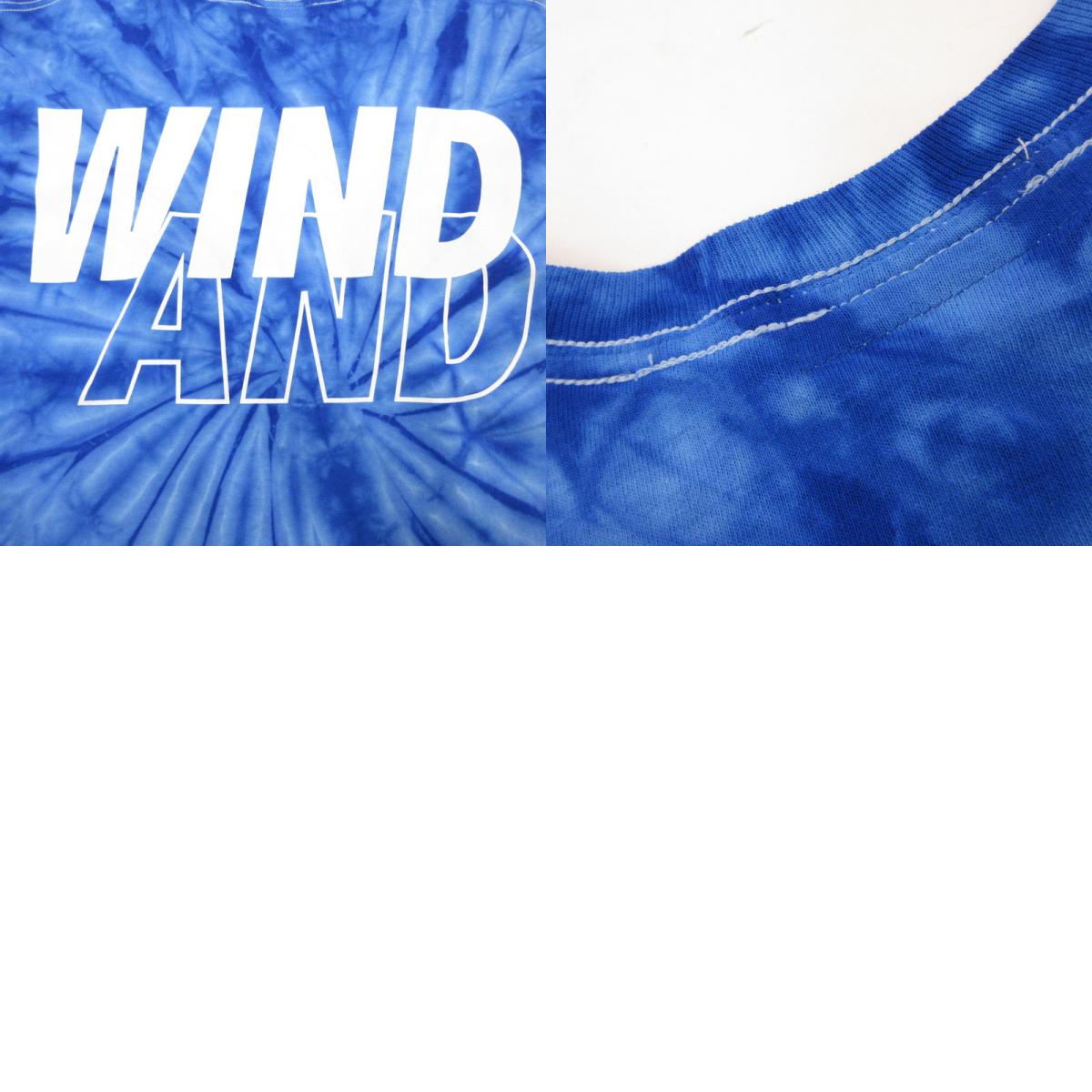 【中古】WIND AND SEA | ウィンダンシーウインダンシー LONG SLEEVE CUT-SEWN TIE-DYE 長袖Tシャツ WDS-CS-121 タイダイ サイズ:L