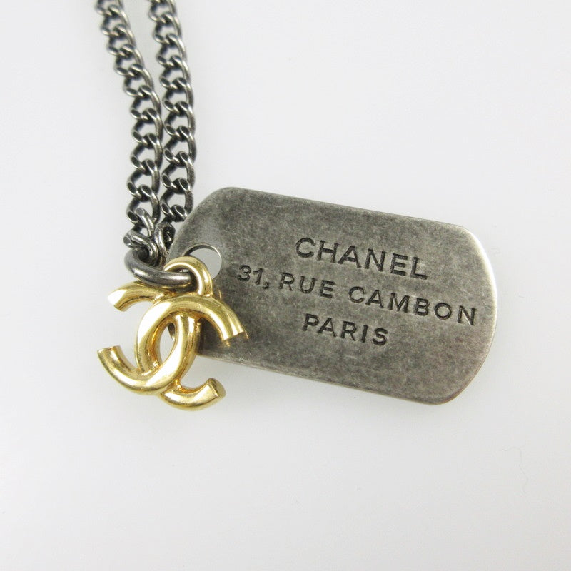 【中古】CHANEL | シャネル 31 Rue Cambon Paris CC DOGTAG ネックレス