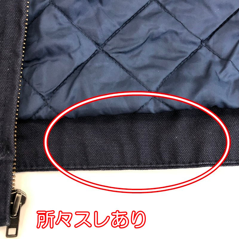 【中古】Cornerstone | コーナーストーン Duck Cloth Work Jacket ブルゾン J763 ネイビー サイズ:L