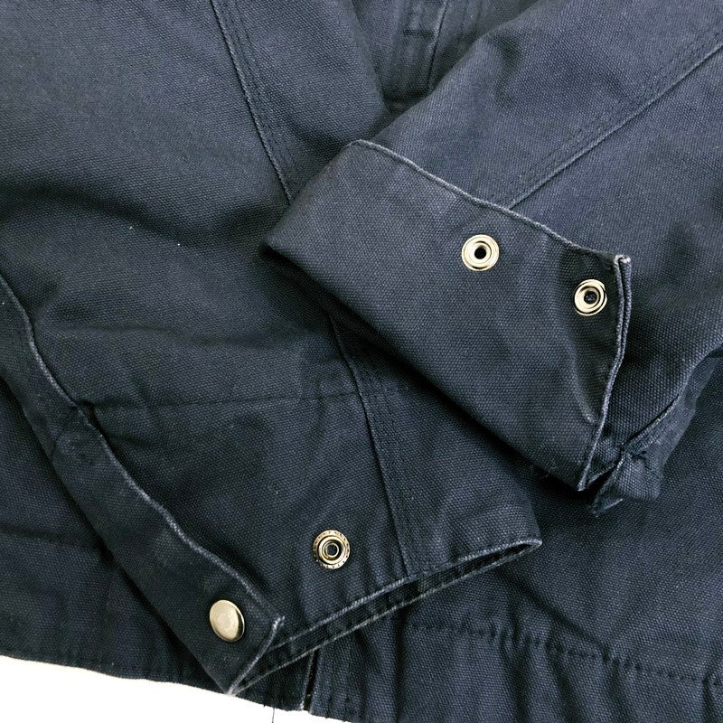 【中古】Cornerstone | コーナーストーン Duck Cloth Work Jacket ブルゾン J763 ネイビー サイズ:L